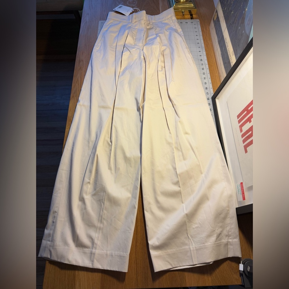 COS Wide Leg Cotton Trouser